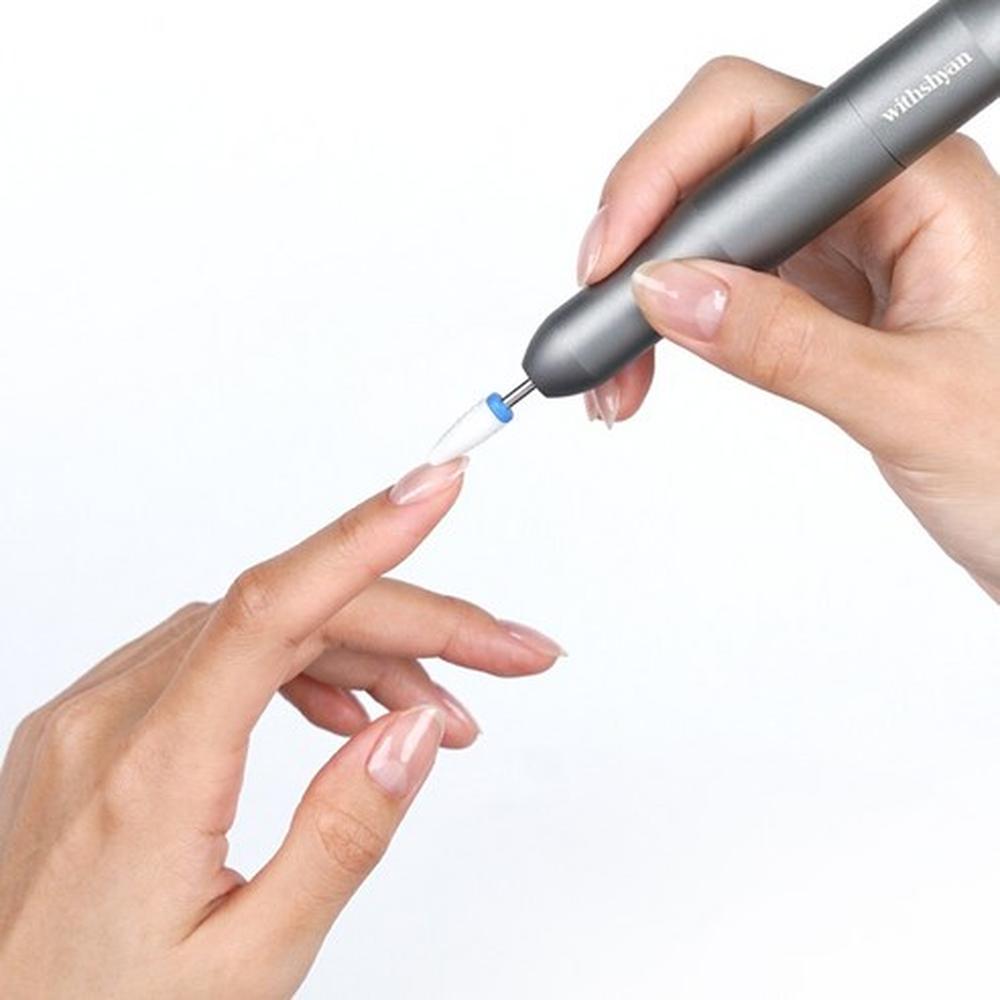 Withshyan Nail Drill Care Bit 6 Types + Ceramic Bit 2 Types Set