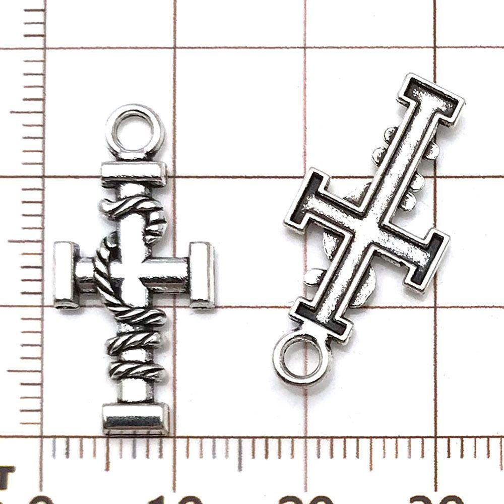 20Pcs DIY Bracelets Jewelry Making Materials Handcrafts Cross Charms Pendants  Jewelry Design