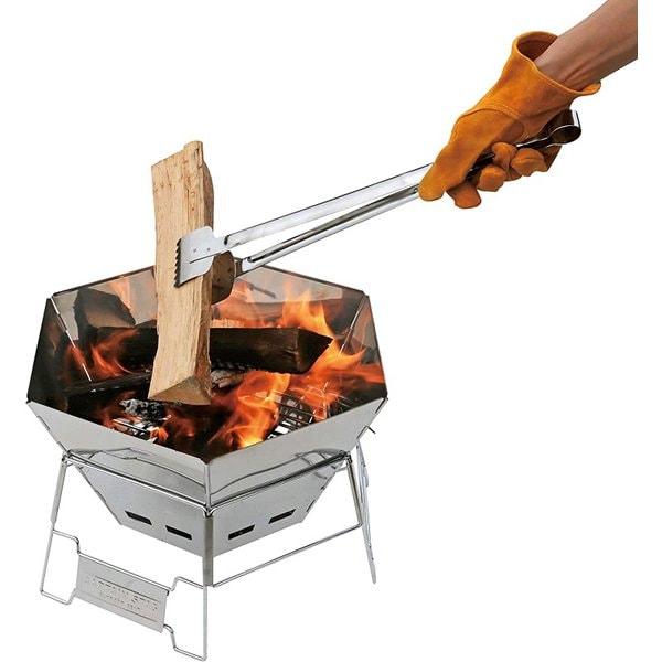 Captain Stag Captain Stag Ug 3247 [bbq Wide Charcoal Scissors 47cm]