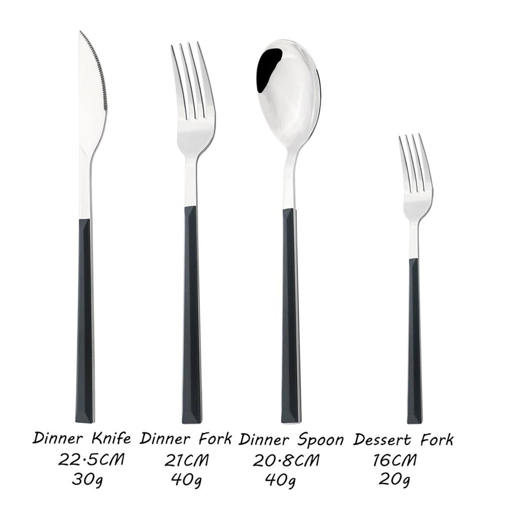 4 шт. золотой набор столовых приборов из нержавеющей стали, посуда с деревянной ручкой, глянцевый нож, вилка, ложка, набор кухонных столовых приборов в западном стиле