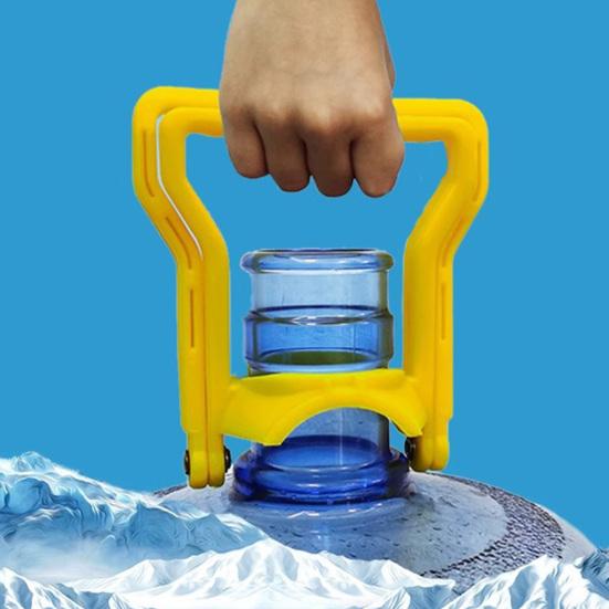 2Pcs 5 Gallon Water Bottle Handle Heavy Duty Plastic Ergonomic Non-slip Water Jug Lifter Handle Energy Saving Drinking Water Bottle Carrier Handle