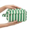 Waterproof Oxford Fabric Toiletry Organizer Zipper Cosmetic Pouch Convenient Storage Bag  Home