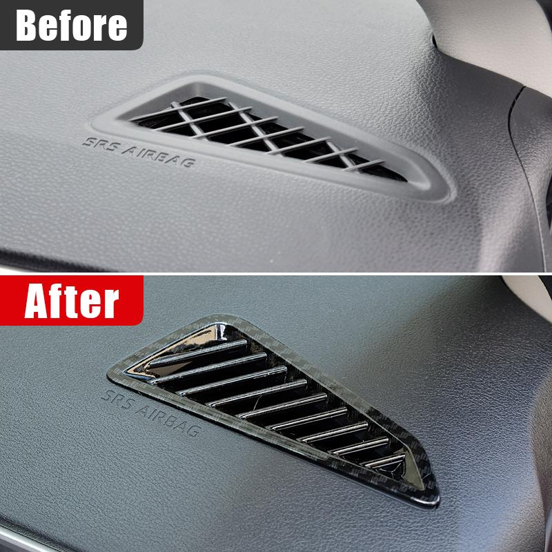 Car Accessories For Toyota Corolla Cross XG10 2022 2023 Hybrid ABS Dashboard Air Conditioning Vent Outlet Trim Cover