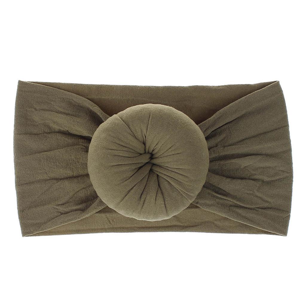 Newborn Baby Boy Girl Solid Knotted Hat  Headwear Cap Hat Accessories