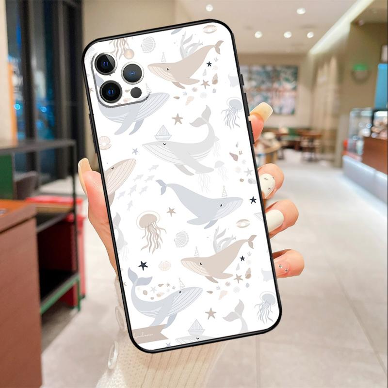 Чехол для телефона "Китенок" для iPhone 17 16 15 14 13 11 12 Pro Max mini 16 Plus 16e 17 Air Защитная крышка