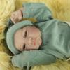 Realistic Newborn Doll 3d Painted Light Soft Fabric Body Real Touch Visible Blood Vessels Birthday/Christmas Gift Collectio 48cm