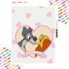Disney Diamond Painting Kit  Lady and The Tramp 5D DIY Home Decor & Craft Lovers Gift, Beautifully Designed (137 characters)