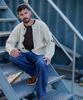 Guernsey Woollens Fisherman Whole Garment Cardigan - Aran