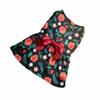 Pretty Summer Dog Clothes Breathable Cute Puppy Clothes Dog Sleeveless Dress  Valentine‘s Day