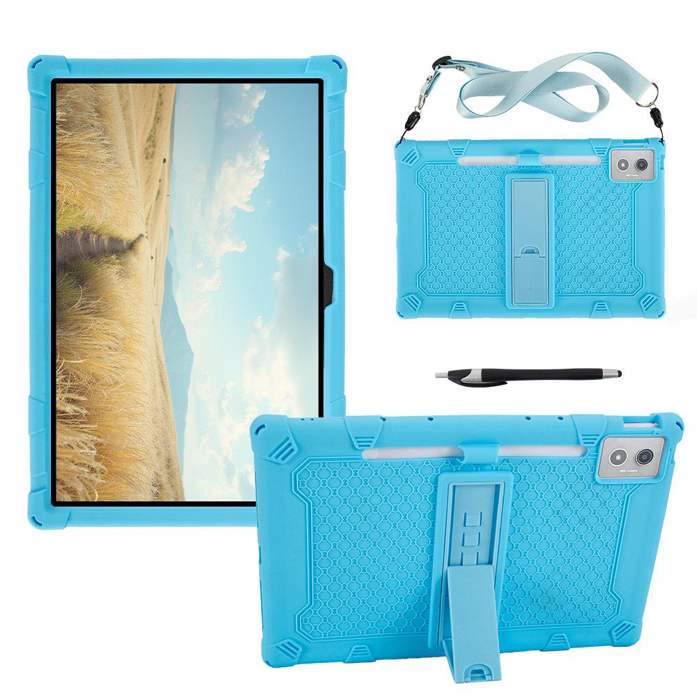 Soft Stand Case For Lenovo Xiaoxin Pad Pro 12.7 2025 12.7 Inch TB-375FC TB-371 Silicone Protective Tablet Back Cover