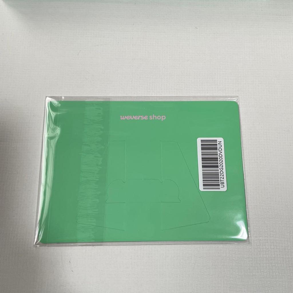 [USED] BTS Memories 2020 DVD Korean Edition Weverse Bonus Trading Card