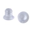 100pcs Cabinet Door Guards Clear Rubber Furniture Pad Furniture Bumpers Lightweight Rubber Furniture Pad Simple Install