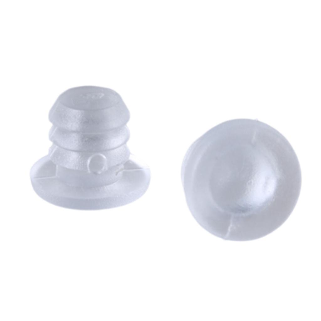 100pcs Cabinet Door Guards Clear Rubber Furniture Pad Furniture Bumpers Lightweight Rubber Furniture Pad Simple Install