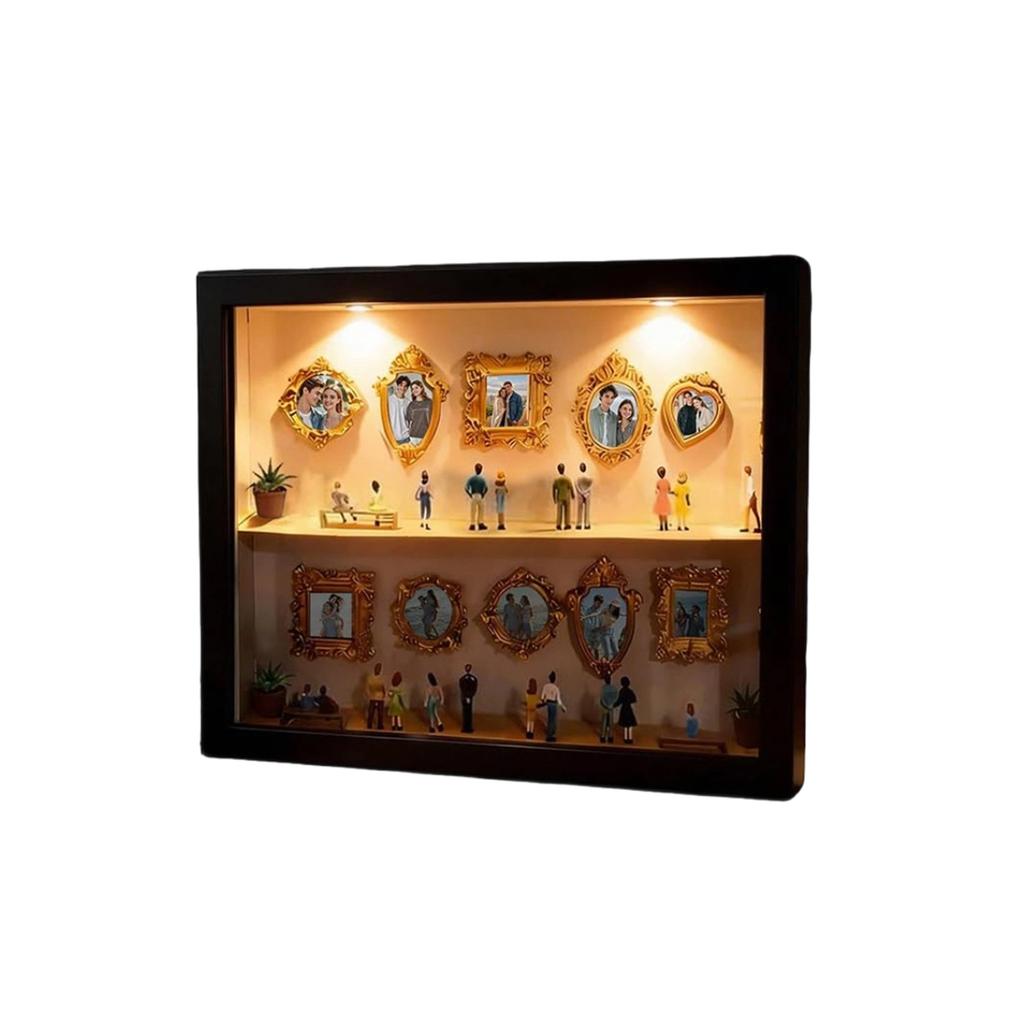 Museum Silhouette Shadow Box Frame Decorative Display