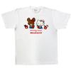Школьная футболка x Hello Kitty, сидячая, размер M, Медведи, дизайн, белая,