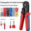 Professional Grade Tube-Type Crimping Pliers for Cold-Pressed Wire Terminals and Air Switch Sockets