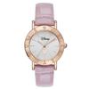 Disney Women's Mickey Mouse Character Leather Band Watch D12027PK,Korean Popular Watches