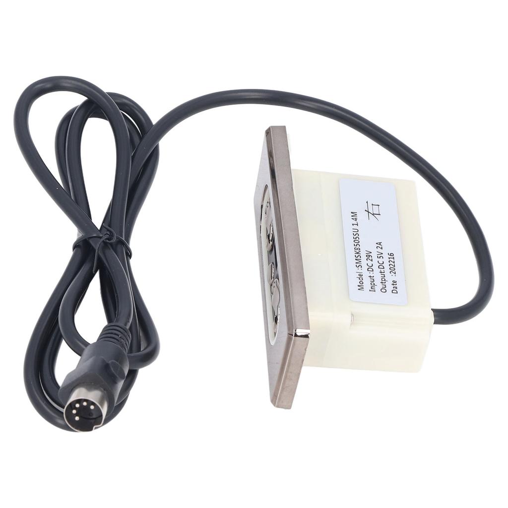 Переключатель для реклайнера Электрический диван-реклайнер 5 кнопок Ручное управление DC Мотор-толкатель Переключатель подъема 29В