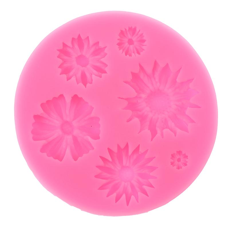 3D Цветок Силиконовые Формы Помадка Ремесло Торт Конфеты Шоколад Сахарное Ремесло Лед Кондитерские Изделия Инструмент Для Выпечки Форма ARI