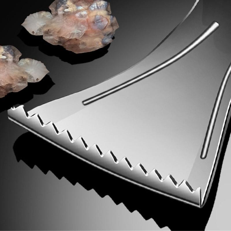 Инструмент для чистки рыбы из нержавеющей стали для легкого удаления чешуи, аксессуар для чистки рыбы для кухонь и рынка морепродуктов