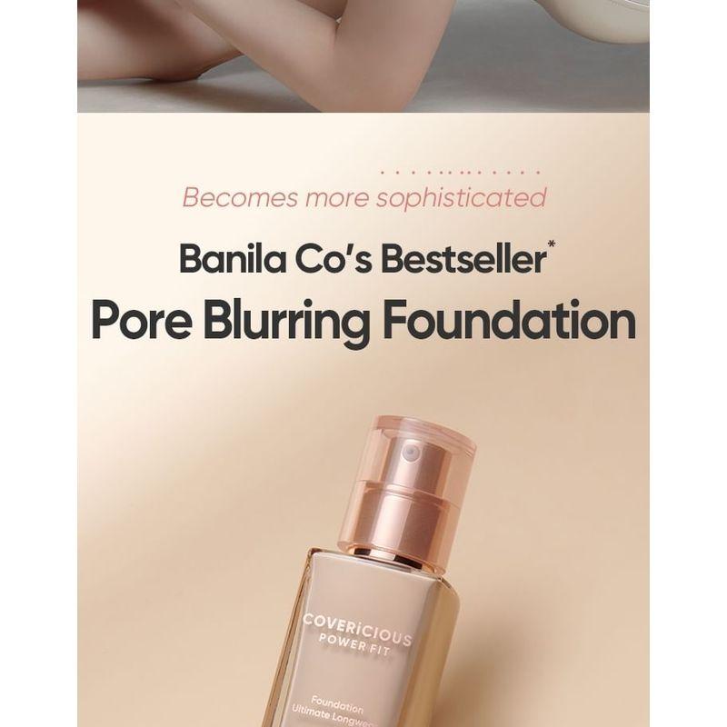 BANILA CO Covericious Power Fit Тональная основа - 6 оттенков