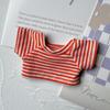 Accessories Casual Wear T-shirt Mini Clothes Tops for 10cm Cotton Doll for 10cm Cotton Doll