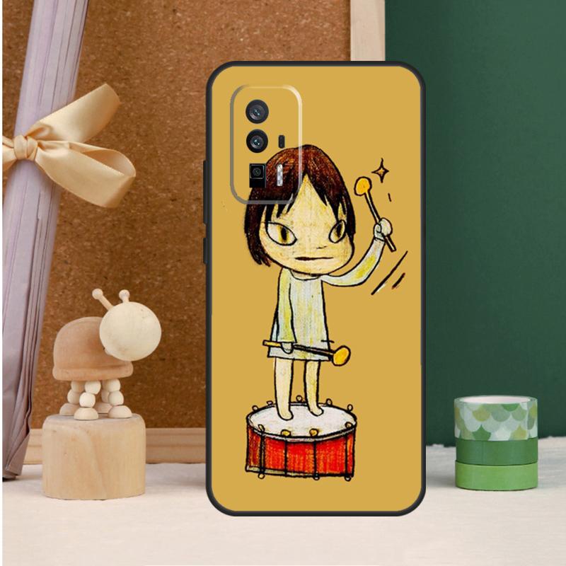 Чехол Yoshitomo Nara для POCO X6 Pro X3 X4 X5 M6 Pro F5 F3 M5s Xiaomi 13T Pro 11T 12T 12 13 14 Ultra
