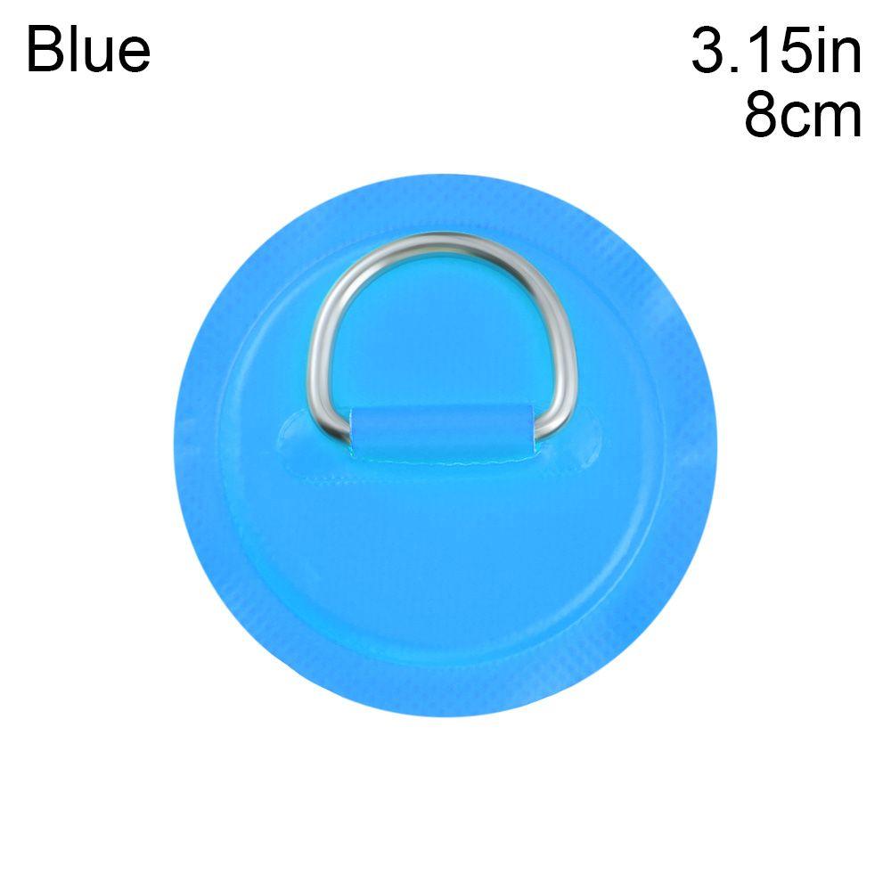 Pad Stainless Steel Raft Dinghy D Ring Pad/Patch Kayak Surfboard SUP Tie Down Inflatable Boat Patch