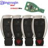 Jingyuqin Smart Remote Car Key For Mercedes Benz Year 2000+ Supports Original NEC and BGA 315MHz Or 433.92MHz 3 Buttons