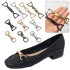 Аксессуары для одежды, фурнитура для одежды, металлическая цепочка для обуви, пряжки для обуви, сумка для обуви «сделай сам», металлические пряжки