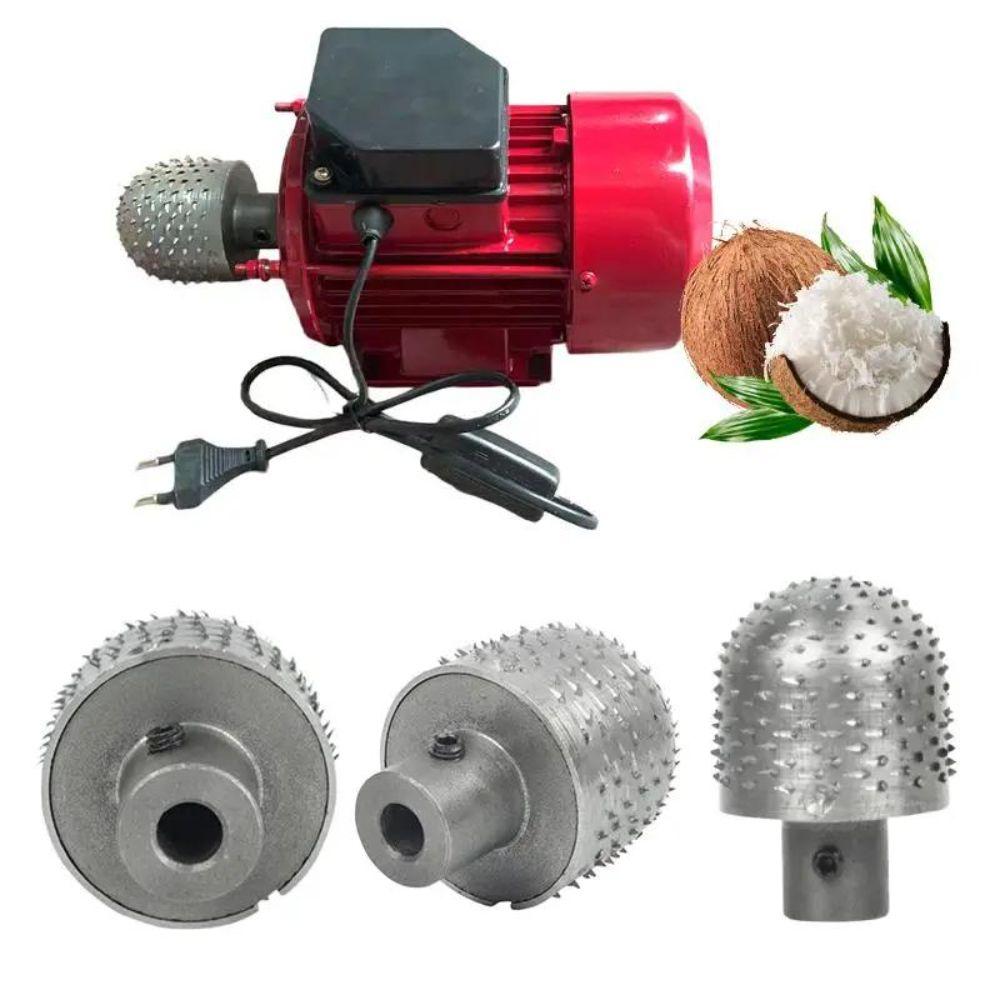 Fast Electric Coconut Grating Machine Sharp Coconut Scrapping Tool Home Kitchen