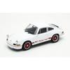 Assembled Miniatures - Porsche 911 Carrera RS 2.7 White / Red 1973 1/24 Welly