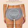 Low-Middle Waist Women's Panties, High Elasticity Women Underwear, Comfortable Cotton Crotch #JS830