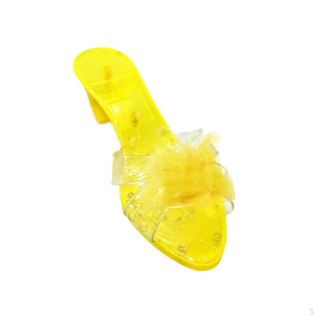 Девочки Портативные и Многофункциональные Туфли Принцессы Слипоны Нарядные для Косплей Вечеринки Дня Рождения