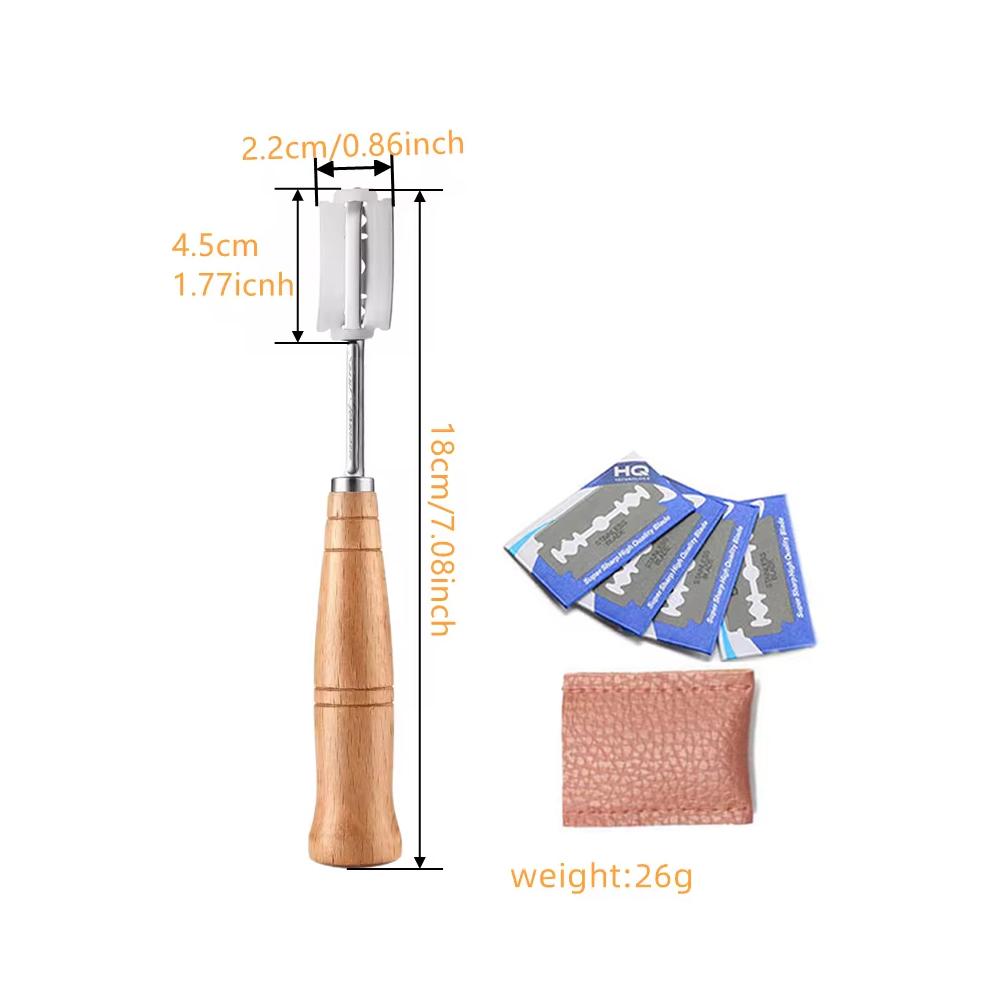 10/14 Inch Fine Tooth Best Serrated Bread Knife Cake Cutting Long Baguette Cutter Stainless Steel Loaf Slicer/Slicing