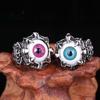 Creative Fashion Vintage Dragon Claw Evil Eye Ring for Men and Women Finger Decor Jewelry Gift