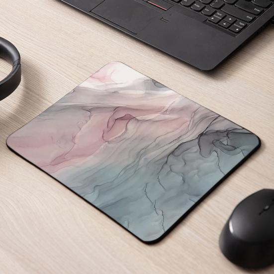 Подушка для мыши, креативная антивыцветающая гладкая поверхность, картина маслом, облака, подставка для запястий, подставка для ноутбука