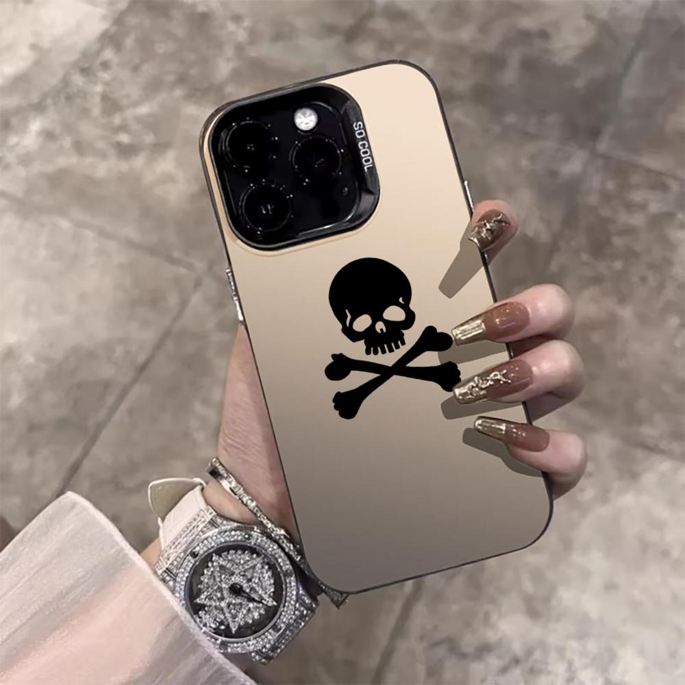 Крутой модный чехол для телефона с принтом для iPhone 17 Pro Max 17e 16e 15 17 Air 14 13 12 11 Pro Max 8 Plus X IMD Ударопрочный чехол