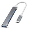 USB C Хаб 3.0 Type C 3.1 4-портовый Мульти-разветвитель Адаптер OTG Для Macbook Pro 13 15 Air Pro ПК Компьютерные Аксессуары