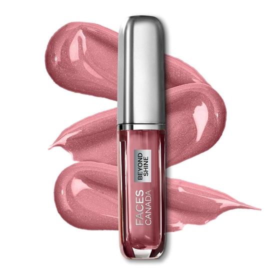 FACESCANADA Beyond Shine Lip Gloss - Baebe 03, 3,8 мл | Легкая нелипкая роскошная текстура для глянцевых губ | Мгновенный блеск | 24-часовое увлажнение
