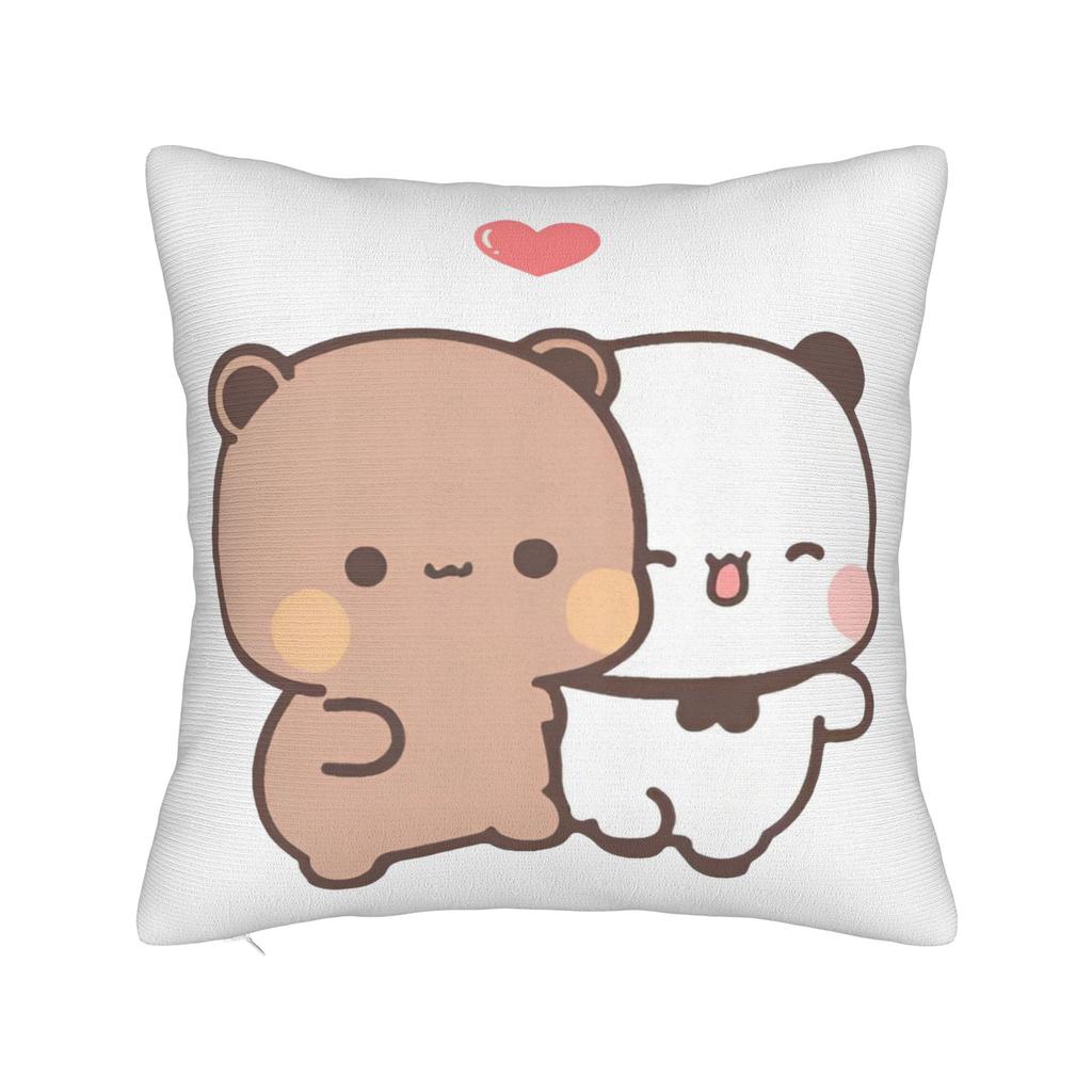 Наволочка Бубу и Дуду Мягкая наволочка-подушка Милая забавная наволочка для свадебной вечеринки, домашнего декора