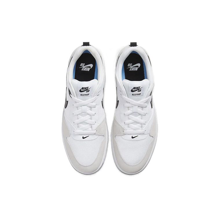 Nike Alleyoop SB Белые Черные Мужские Кроссовки CJ0882-100