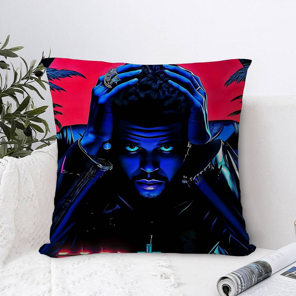 Поп-певец T-The W-Weeknd Наволочка для Спальни Комнаты и Гостиной Дивана Декоративная Наволочка