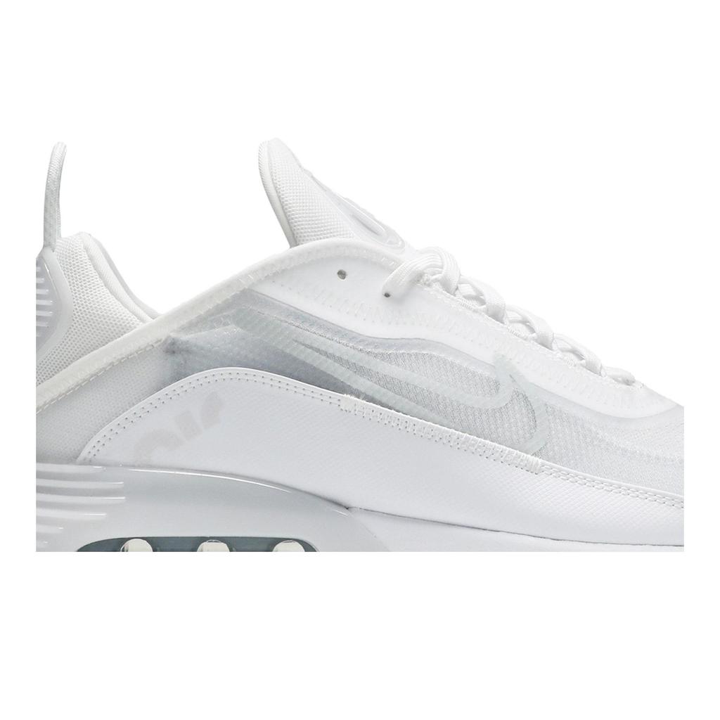 Nike Air Max 2090 'Triple White' (Unisex) White / Wolf Grey / Pure Platinum / White Running Shoes BV9977 100