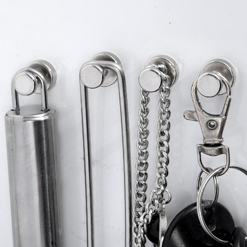 2/40 шт. Мини-магнитный крючок-кнопка из неодимового железа и бора, крючки для хранения кнопок, кухонные, для дома, холодильника, вешалки для белой доски