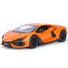 Масштаб 1/24 Lamborghini Revuelto Версия для уличной езды Спортивный автомобиль Сплав Металл Литой Модель автомобиля Звук и свет Детские игрушки для мальчиков Подарки