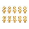 10 Pcs M3 Ball Head Screw Brass Fixing Spherical Screws for 110 124 118 Model Car