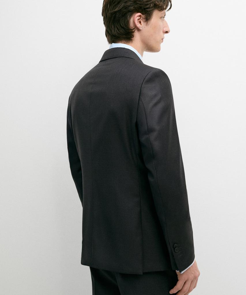 Massimo Dutti 100% Cool Wool Suit Blazer
