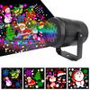 Xmas Light Projector with 16 Pattern Slide LED Projection Lamp for Xmas Party Projector Lights