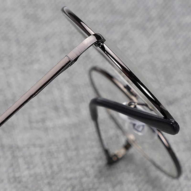 Литературные винтажные очки для близорукости в круглой оправе, диоптрии -1,0 -1,5 -2,0 -2,5 3,0 3,5 4,0, антирадиационные очки унисекс для близорукости